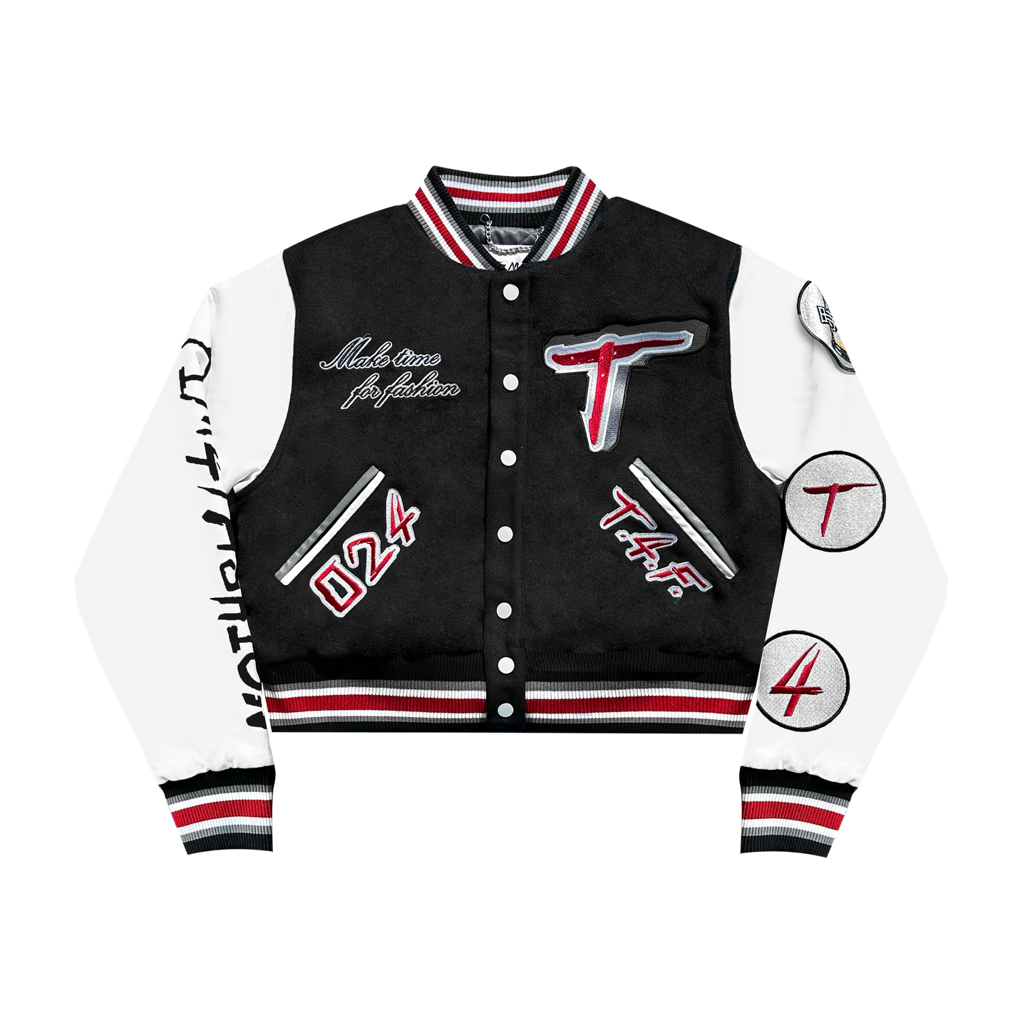 Women's Timeless Varsity Jacket (Cropped)